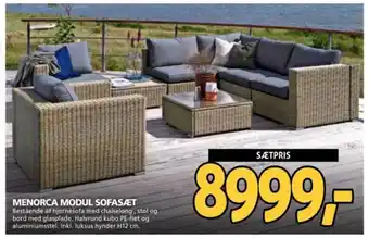 XL-BYG MENORCA MODUL SOFASÆT tilbud