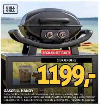 XL-BYG GASGRILL HANDY tilbud