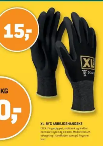 XL-BYG XL-BYG ARBEJDSHANDSKE tilbud