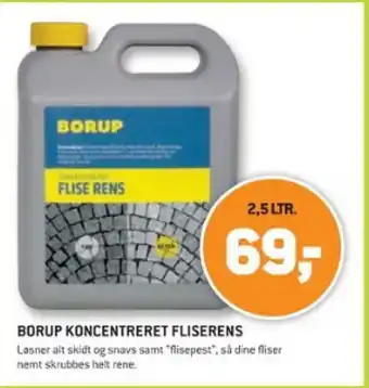 XL-BYG BORUP KONCENTRERET FLISERENS tilbud
