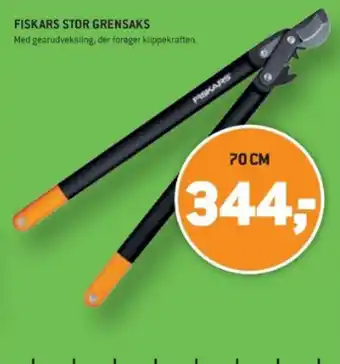 XL-BYG FISKARS STOR GRENSAKS tilbud