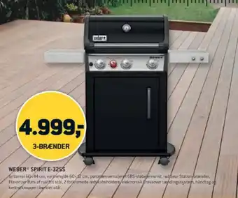 XL-BYG WEBER SPIRIT E-325S tilbud