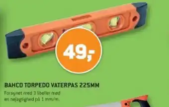 BAHCO TORPEDO VATERPAS 225MM