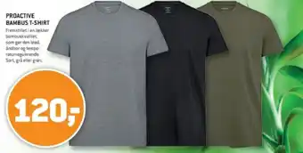 XL-BYG PROACTIVE BAMBUS T-SHIRT tilbud