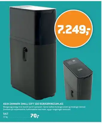 AQUA DANMARK SMALL SOFT 100 BLØDGØRINGSANLÆG