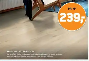XL-BYG PERGO KYST EG LAMINATGULV tilbud