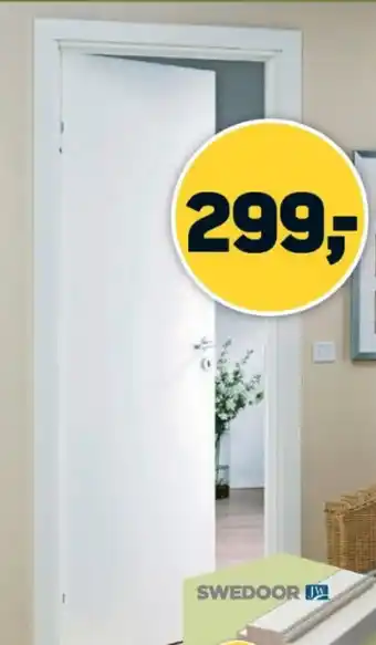XL-BYG SWEDOOR GLAT CELLEDOR tilbud