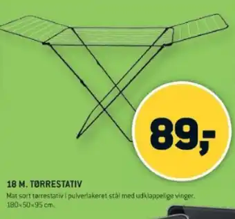XL-BYG 18 M. TØRRESTATIV tilbud