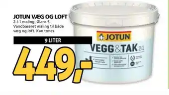 XL-BYG JOTUN VÆG OG LOFT tilbud