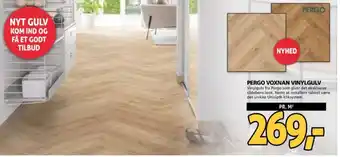 XL-BYG PERGO VOXNAN VINYLGULV tilbud