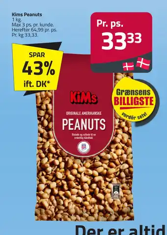 Fleggaard Kims Peanuts tilbud
