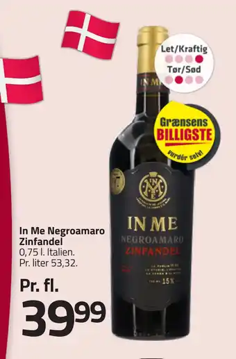 In Me Negroamaro Zinfandel
