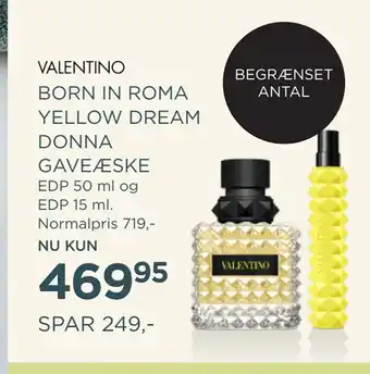 Salling BORN IN ROMA YELLOW DREAM DONNA GAVEÆSKE tilbud