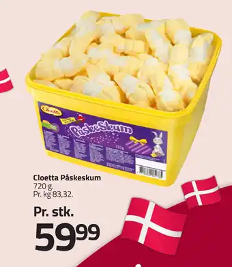 Fleggaard Cloetta Påskeskum tilbud