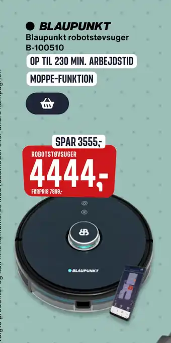Skousen Blaupunkt robotstøvsuger B-100510 tilbud