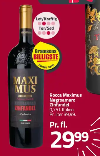 Rocca Maximus Negroamaro Zinfandel
