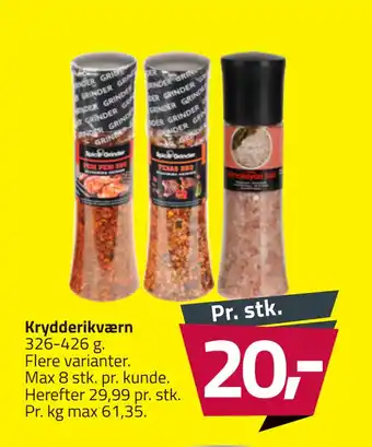Fleggaard Krydderikværn tilbud