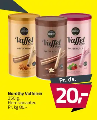 Fleggaard Nordthy Vaffelrør tilbud
