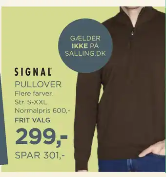 Salling PULLOVER tilbud