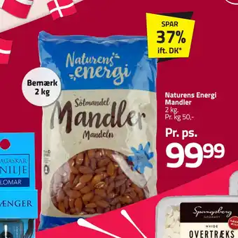 Fleggaard Naturens Energi Mandler tilbud