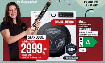 Skousen LG vaskemaskine F4WM309S0 tilbud