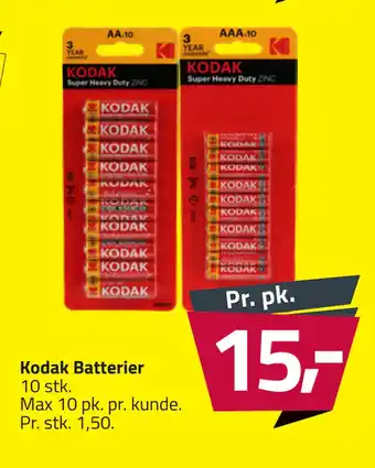 Fleggaard Kodak Batterier tilbud