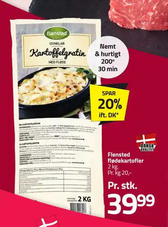 Fleggaard Flensted flødekartofler tilbud