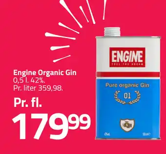 Fleggaard Engine Organic Gin tilbud