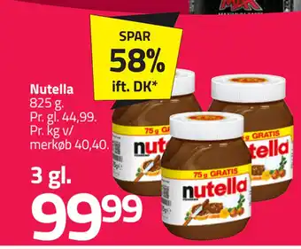 Fleggaard Nutella tilbud