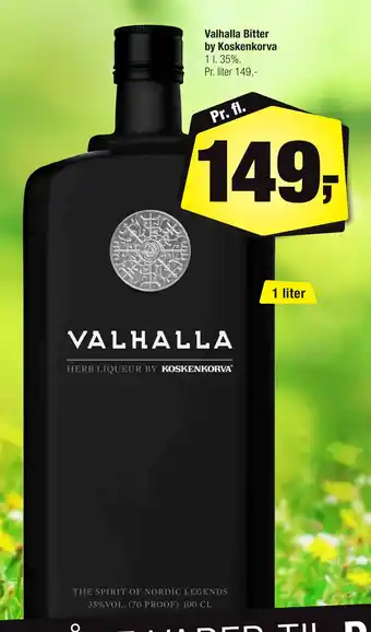 Calle Valhalla Bitter by Koskenkorva tilbud