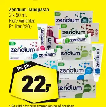 Calle Zendium Tandpasta tilbud