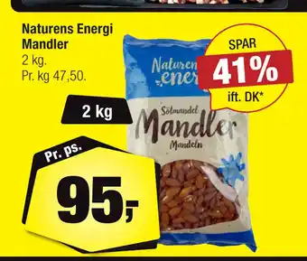Calle Naturens Energi Mandler tilbud