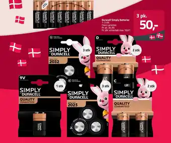 Fleggaard Duracell Simply Batterier tilbud
