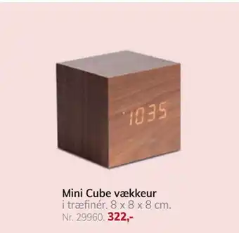 Daells Bolighus Mini Cube vækkeur tilbud