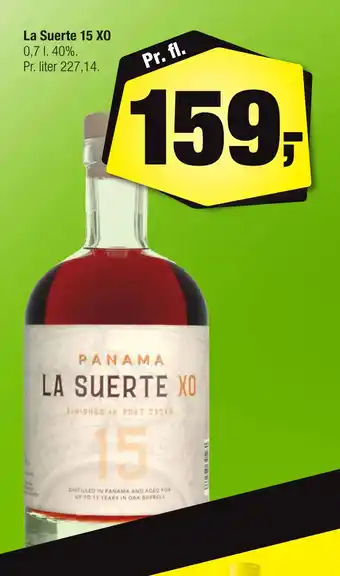 La Suerte 15 XO