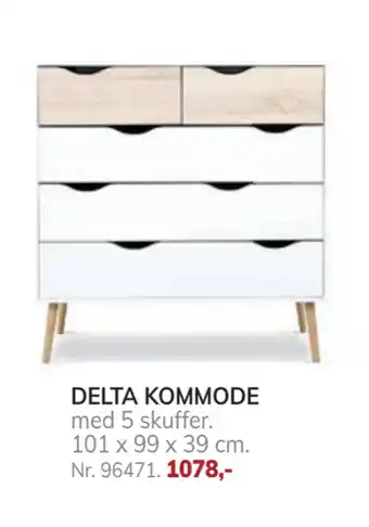 Daells Bolighus DELTA KOMMODE tilbud