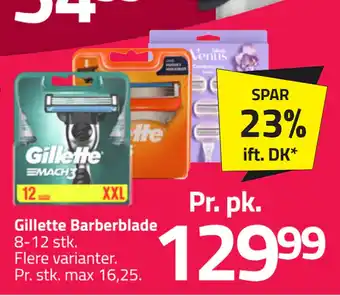 Fleggaard Gillette Barberblade tilbud