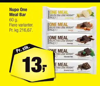 Calle Nupo One Meal Bar tilbud