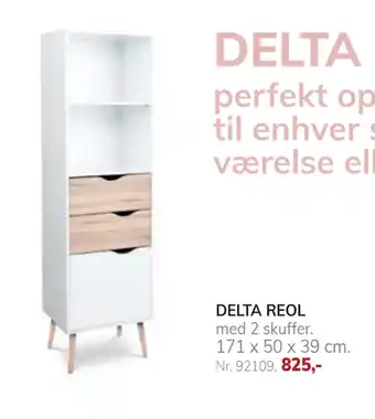 Daells Bolighus Delta Reol tilbud