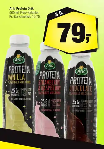 Calle Arla Protein Drik tilbud
