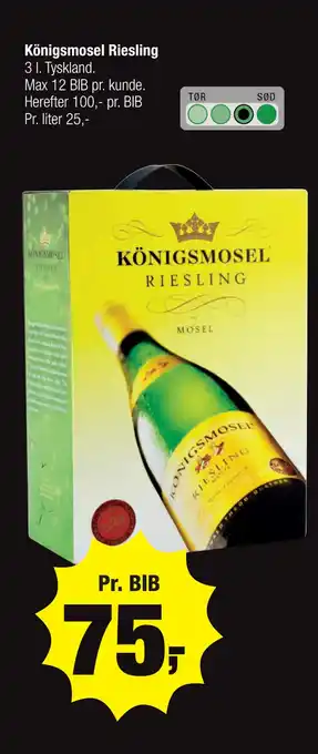 Calle Königsmosel Riesling tilbud
