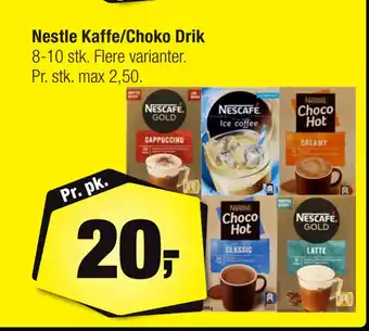 Calle Nestle Kaffe/Choko Drik tilbud