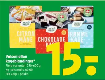 Coop 365 Valsemøllen kageblandinger tilbud