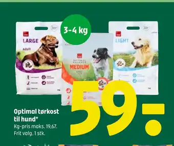 Optimal tørkost til hund