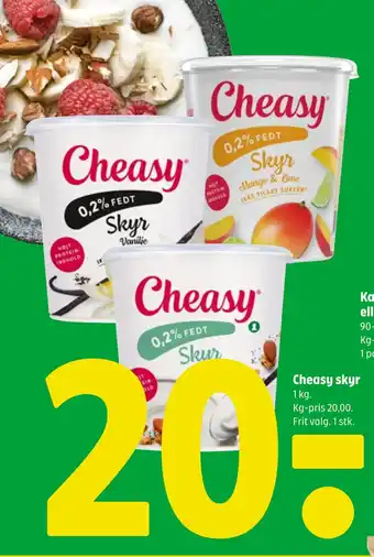 Coop 365 Cheasy skyr tilbud
