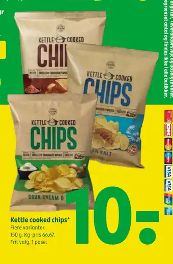 Kettle cooked chips