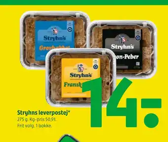 Coop 365 Stryhns leverpostej tilbud