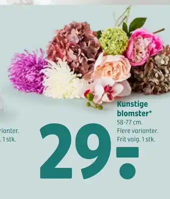 Coop 365 Kunstige blomster tilbud