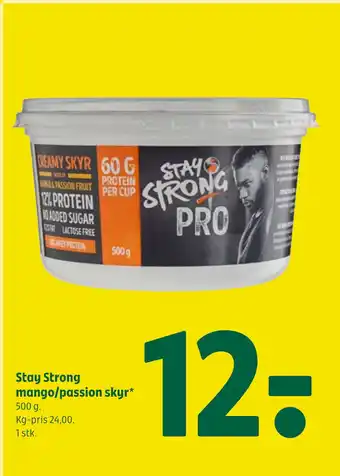 Coop 365 Stay Strong mango/passion skyr tilbud