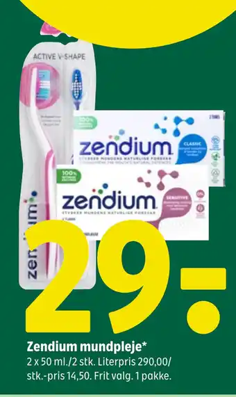 Coop 365 Zendium mundpleje tilbud